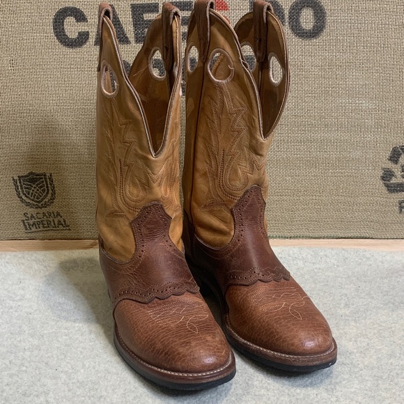 BOULET, handmade in Canada, cowboy boots, size 8.5 - Picture 2 of 9